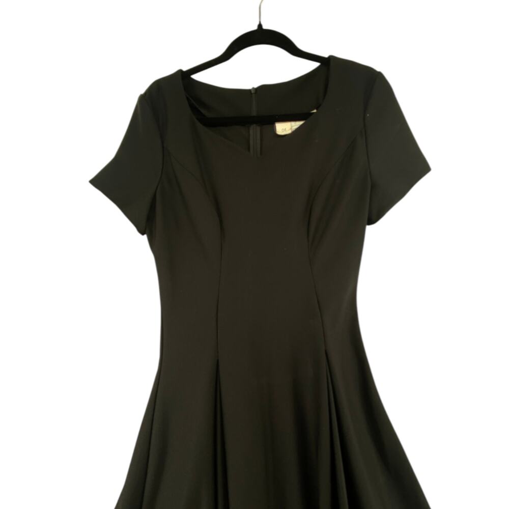Southeastern Performance Apparel Womens 4 Black Fit Flare Dance Dress Made USA - Picture 5 of 7